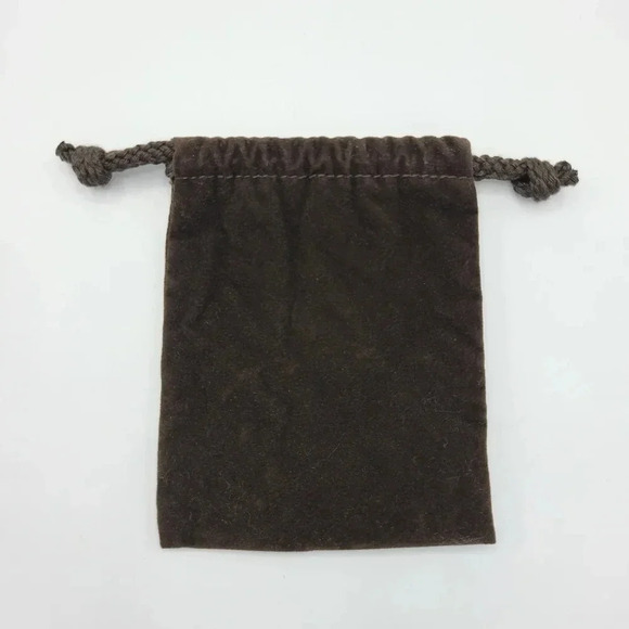 Michael Kors Drawstring Jewelry Watch Dust Bag Brown Small - Picture 2 of 3